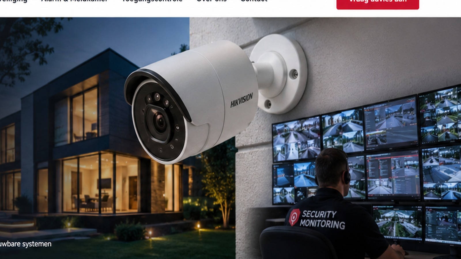 Camerabeveiliging en monitoring